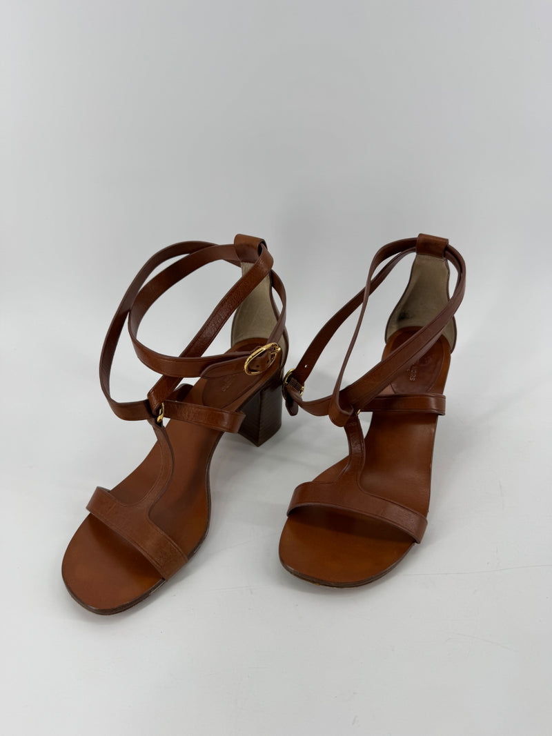 Michael Kors Collection Brown Heels Size 38.5