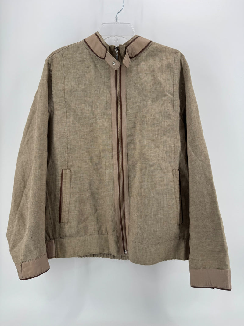 Milano Torras Linen Jacket Size LG