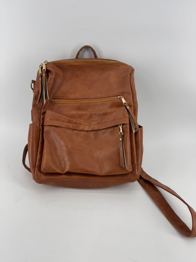 Unbranded Brown Backpack 