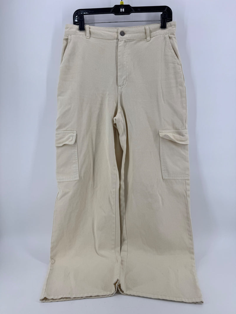 Double Zero Cream Cargo Pants Size M