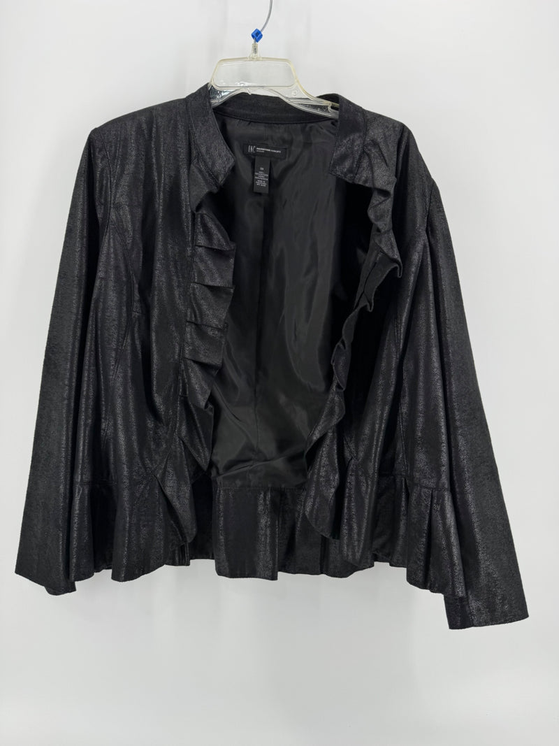 International Concepts Black Jacket Size 0X