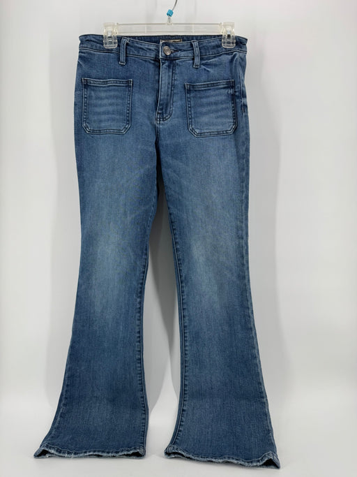 KUT Square Pocket Wide Leg Jeans Size 28