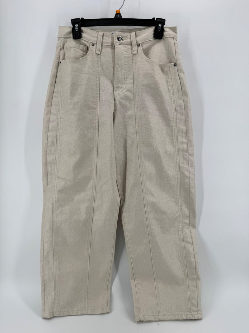 Jessica Simpson Beige Sparkle Pants Size 6