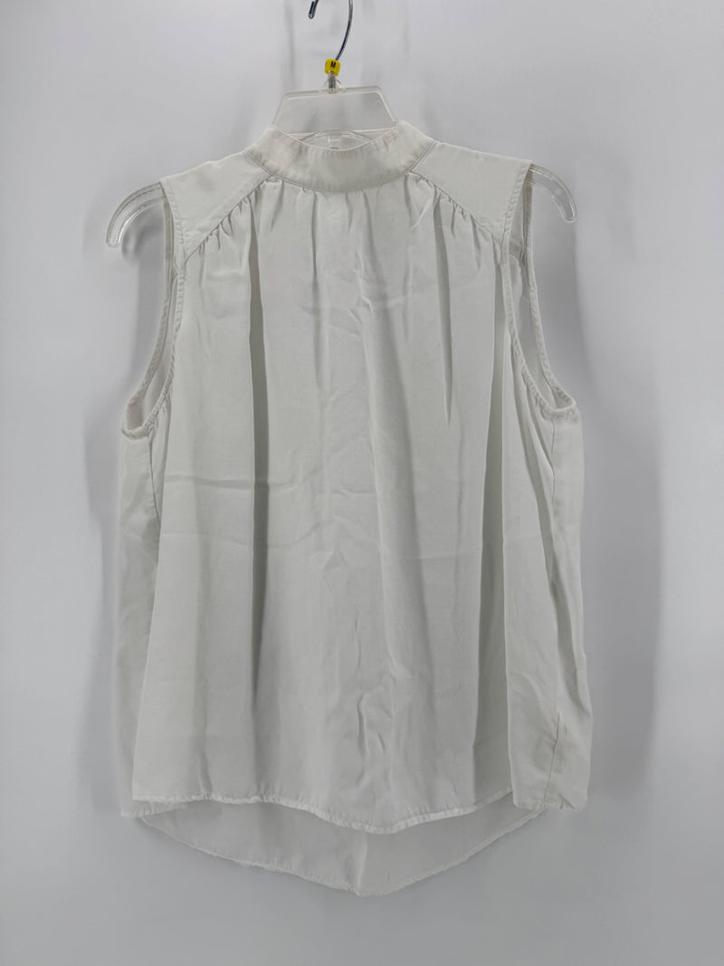 Cloth & Stone White Sleeveless Top Size M