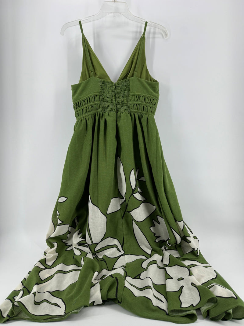 Taylor Green Maxi Dress Size 6