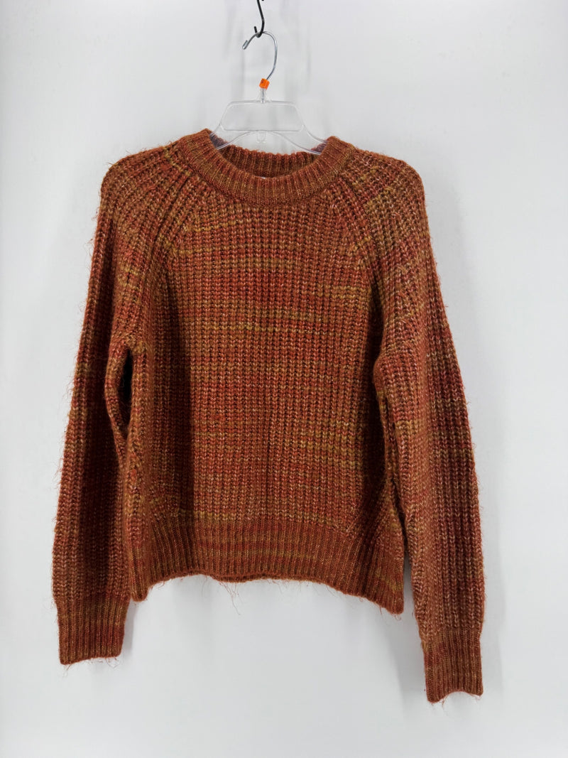 Evereve Knit Rust Sweater Size S