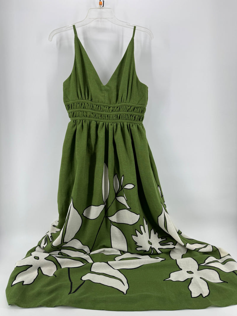 Taylor Green Maxi Dress Size 6