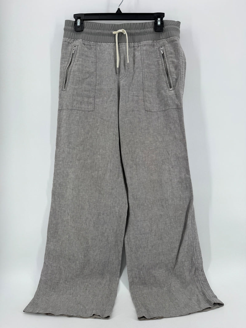 Athleta Gray Drawstring Pants Size SM