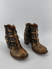 Freebird Light Brown Beckett Boots Size 8