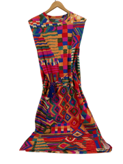 Farm Rio Multicolor Sleeveless Dress Size Small
