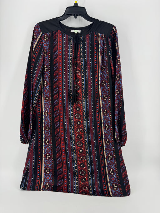 Jade Multicolor Patterned Dress Size M