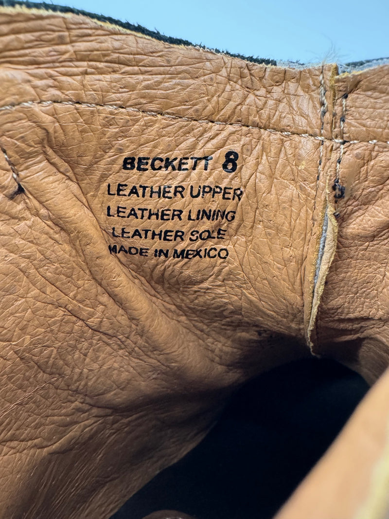 Freebird Dark Brown Beckett Boots Size 8