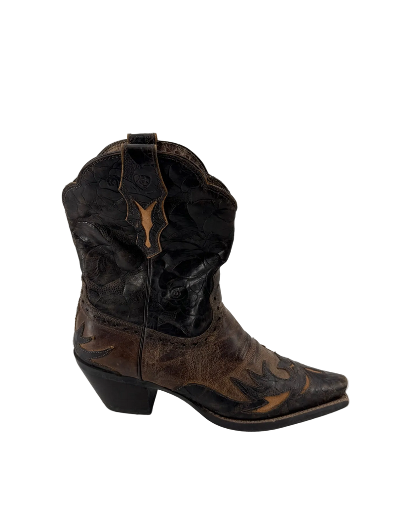 Ariat Brown Low Cowboy Boots Size 8