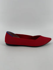 Rothy's Red Pointed Flats Size 8.5