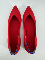 Rothy's Red Pointed Flats Size 8.5