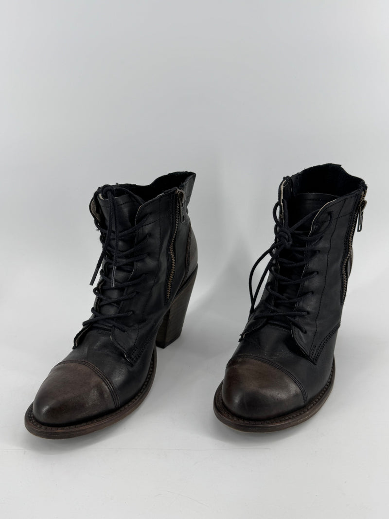 Freebird Black Dame Ankle Boots Size 8