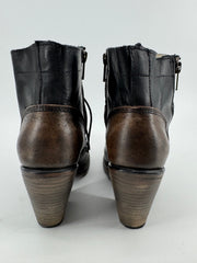 Freebird Black Dame Ankle Boots Size 8