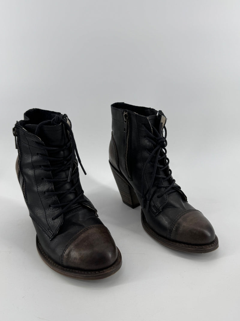 Freebird Black Dame Ankle Boots Size 8