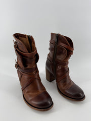 Freebird Light Brown Baker Heel Boots Size 8