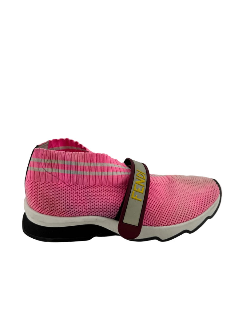 Fendi Rockoko Fendi Love Knit Sneakers Size 36