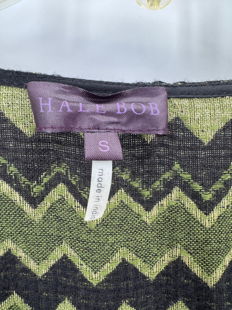 Half Bob Multicolor Patterned Dress Size SM