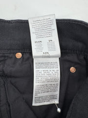 Mother Mid Rise Dazzler Black Jeans Size 26