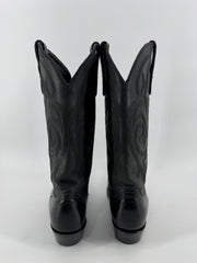 Old Gringo Black Leather Square Toe Boots - 8.5D