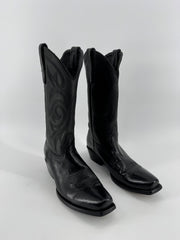 Old Gringo Black Leather Square Toe Boots - 8.5D