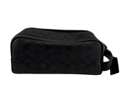 Coach Black Monogram Accessory Pouch