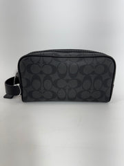 Coach Black Monogram Accessory Bag Size Small