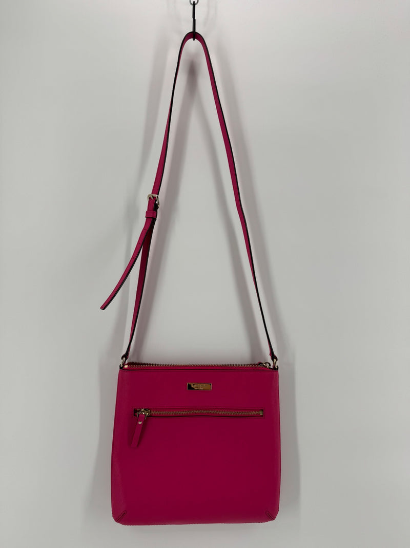 Kate Spade Pink Square Crossbody 