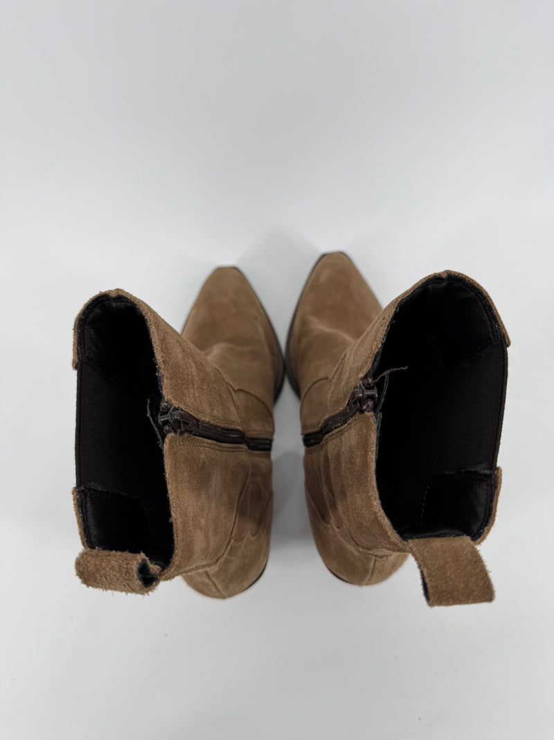 Frye Brown Mera Chelsea Boot Size 7.5