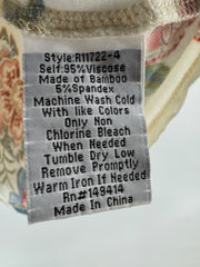 Johnny Was Multicolor Floral Top Size XS