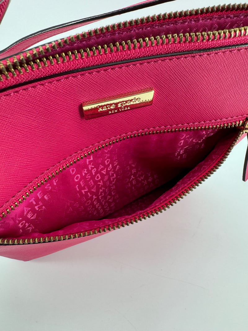Kate Spade Pink Square Crossbody 