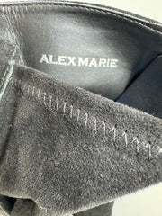 Alex Marie Black Tall Heeled Boot