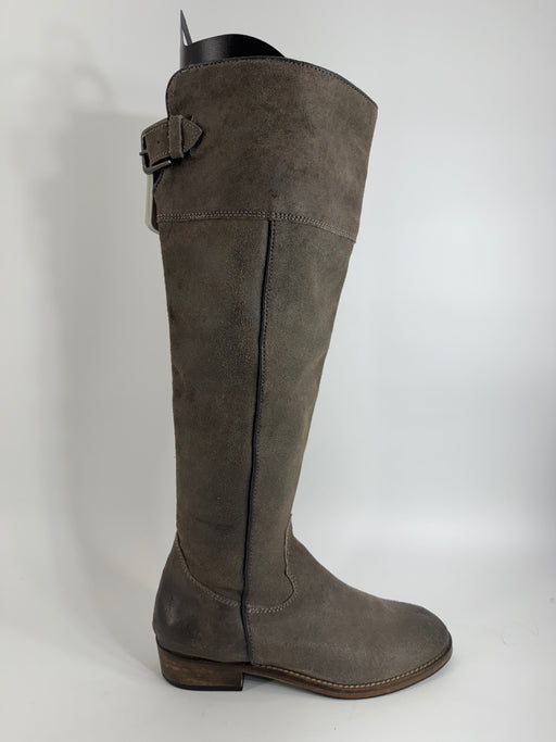 BP Tall Brown Suede Riding Boots