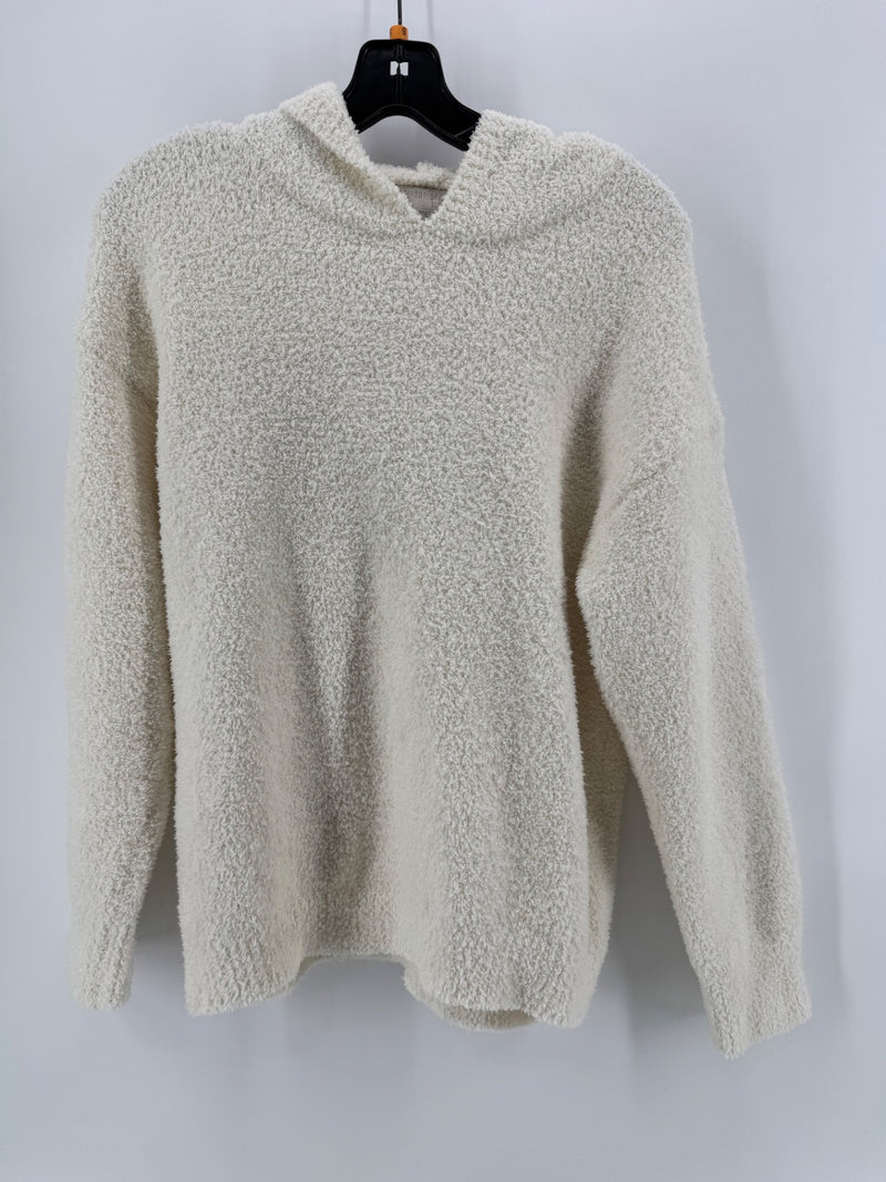 Barefoot Dreams Cream Sweater Size Small