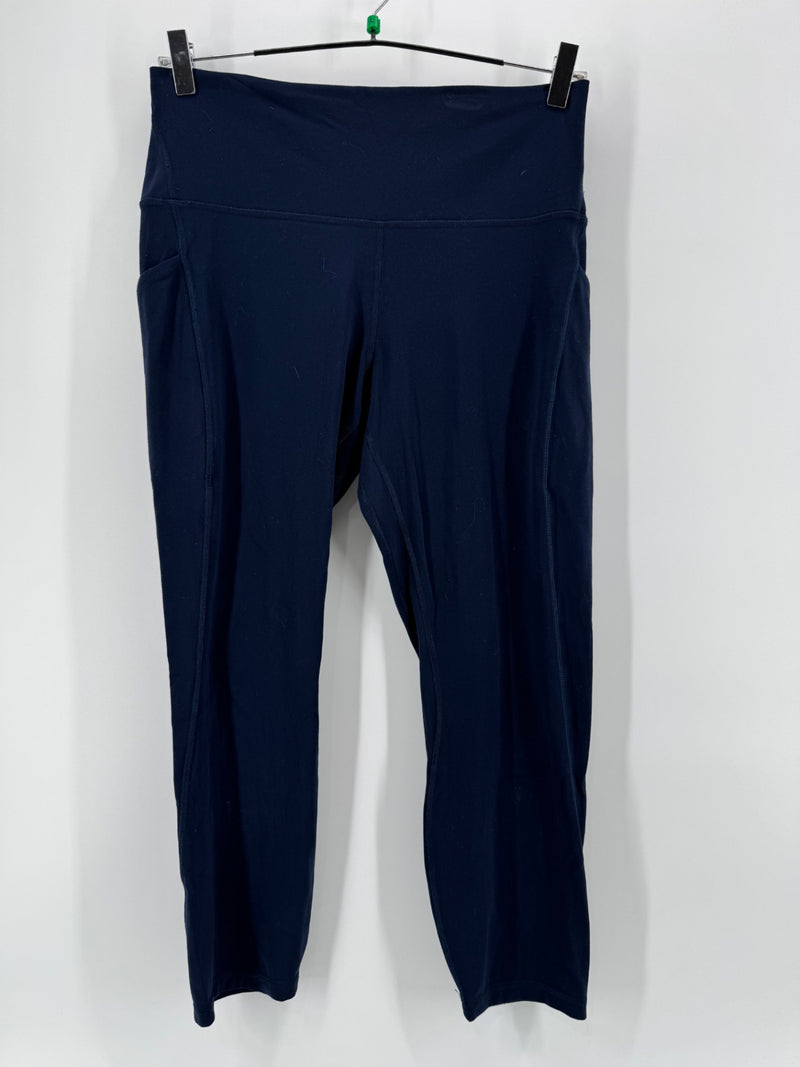 Lululemon Navy Leggings Size 12