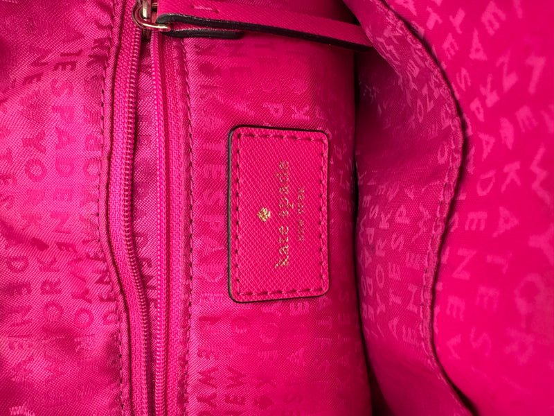 Kate Spade Pink Square Crossbody 
