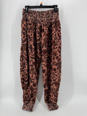 Free People Pink Floral Pants Size SM