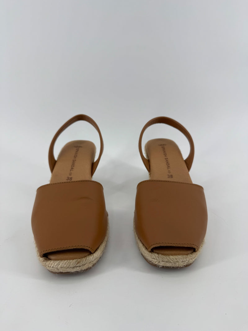 Spanish Sandal Co Sandal Wedges Size 38