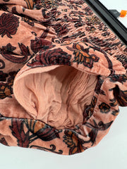 Free People Pink Floral Pants Size SM