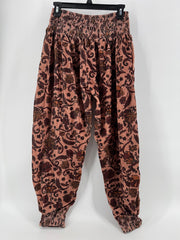 Free People Pink Floral Pants Size SM