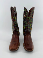 Twisted X Brown Embroidered Boots Size 6.5