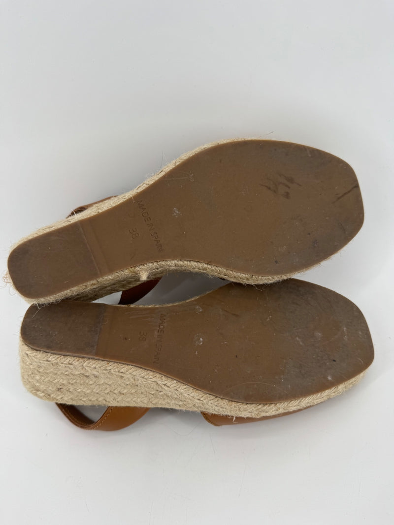 Spanish Sandal Co Sandal Wedges Size 38