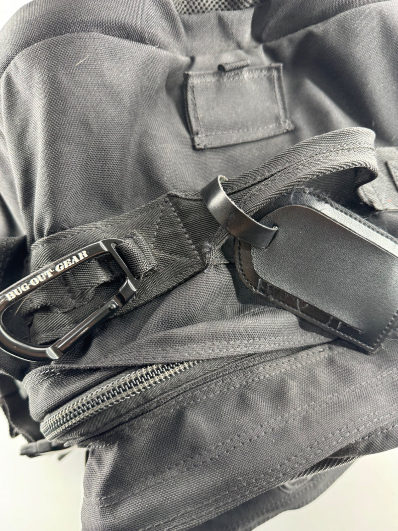 Bugout Gear Large Black Backpack