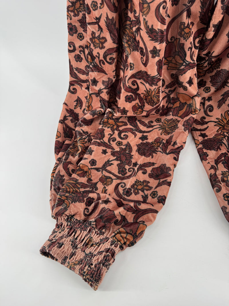 Free People Pink Floral Pants Size SM