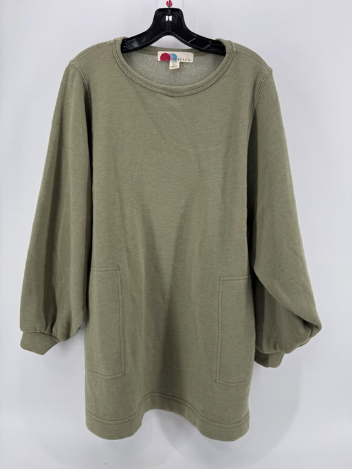 FP Beach Olive Sweater Dress Size XS