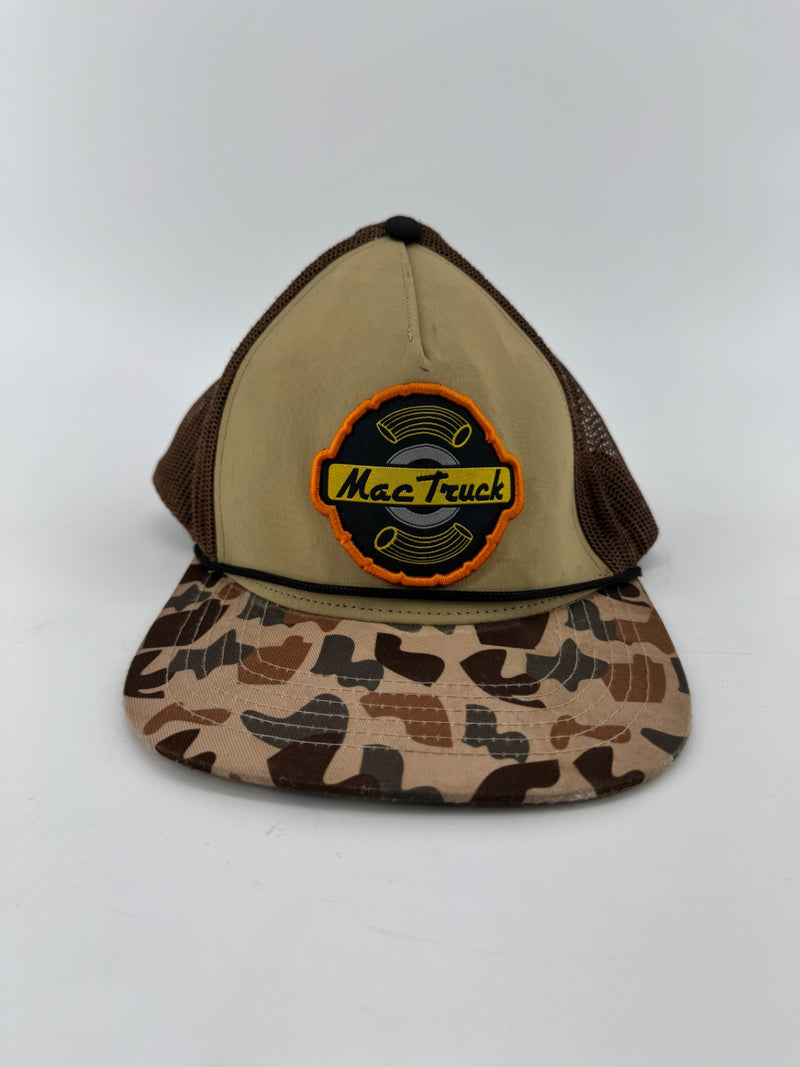 Mac Truck Tan Camo Bill Hat 