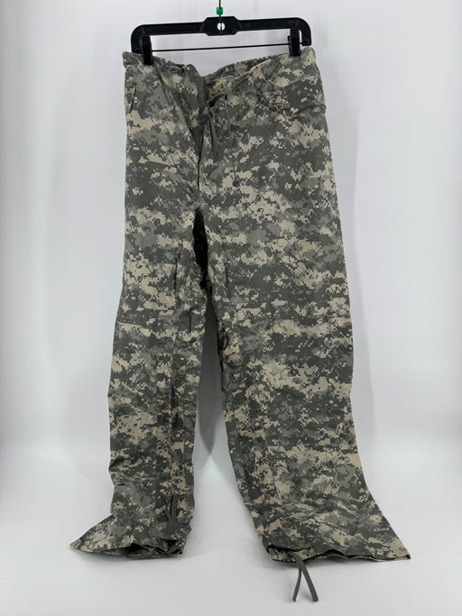 Military Digital Camouflage Rain Pants Size LG